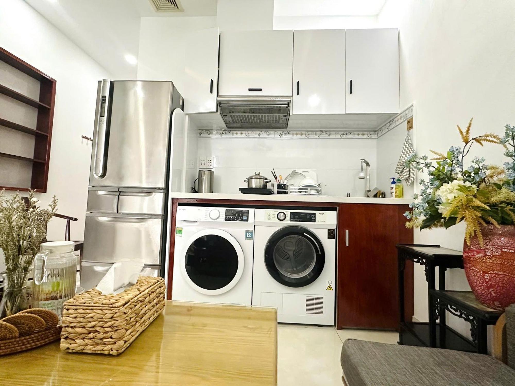Mat Tien Quan 3 - Nha Kinh View Dep - Co Thang Appartement Hô Chi Minh-Ville